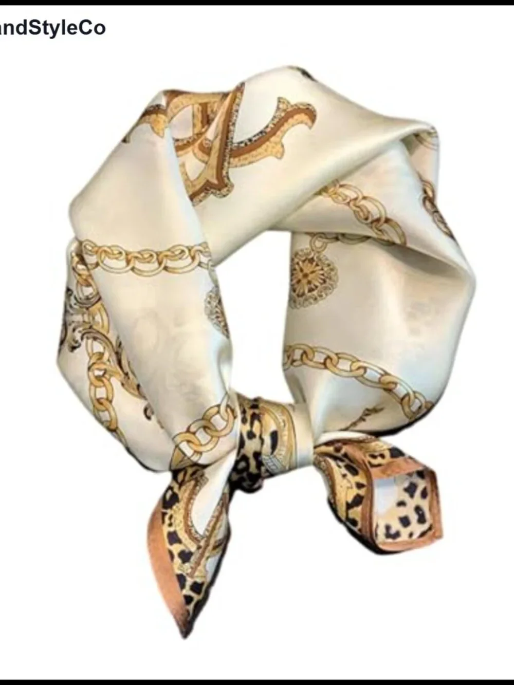 100% Mulberry Silk Square Scarf Neckerchief Headscarf 21x21